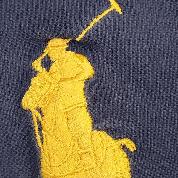Vintage Ralph-Lauren County Riders Polo Shirt M 21x26 Big-Pony - Picture 2 of 16